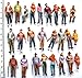 Evemodel P43 25pcs Model Trains 1:43 Scale Painted Figures O