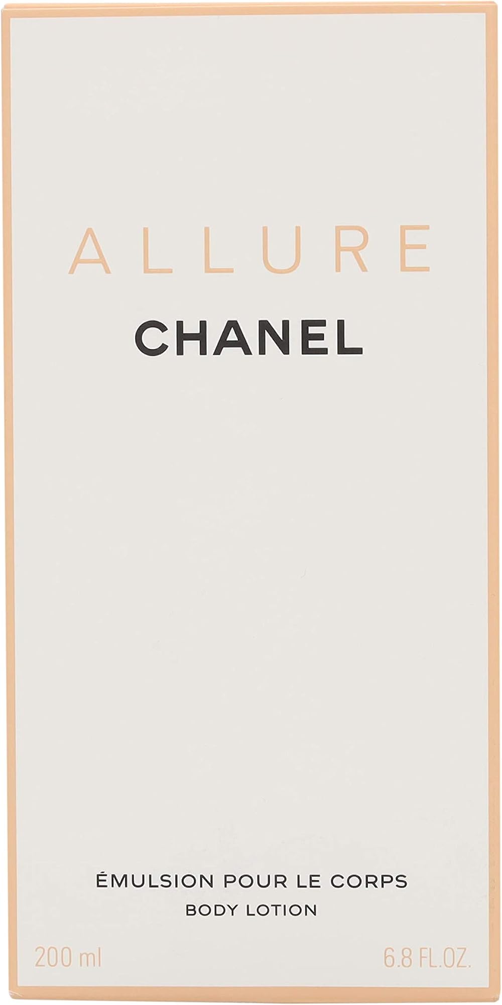 Chanel Allure Body Lotion 200ml Fragrance Moisturizer Luxury Skincare