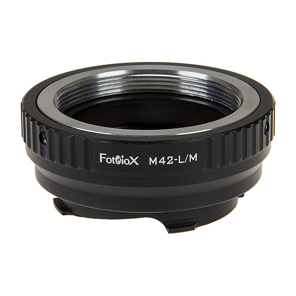 Fotodiox Lens Mount Adapter (Type 2), M42 (42mm x1 Thread Screw) Lens to Leica M-Series Camera, fits Leica M-Monochrome, M8.2, M9, M9-P, M10 and Ricoh GXR mount A12