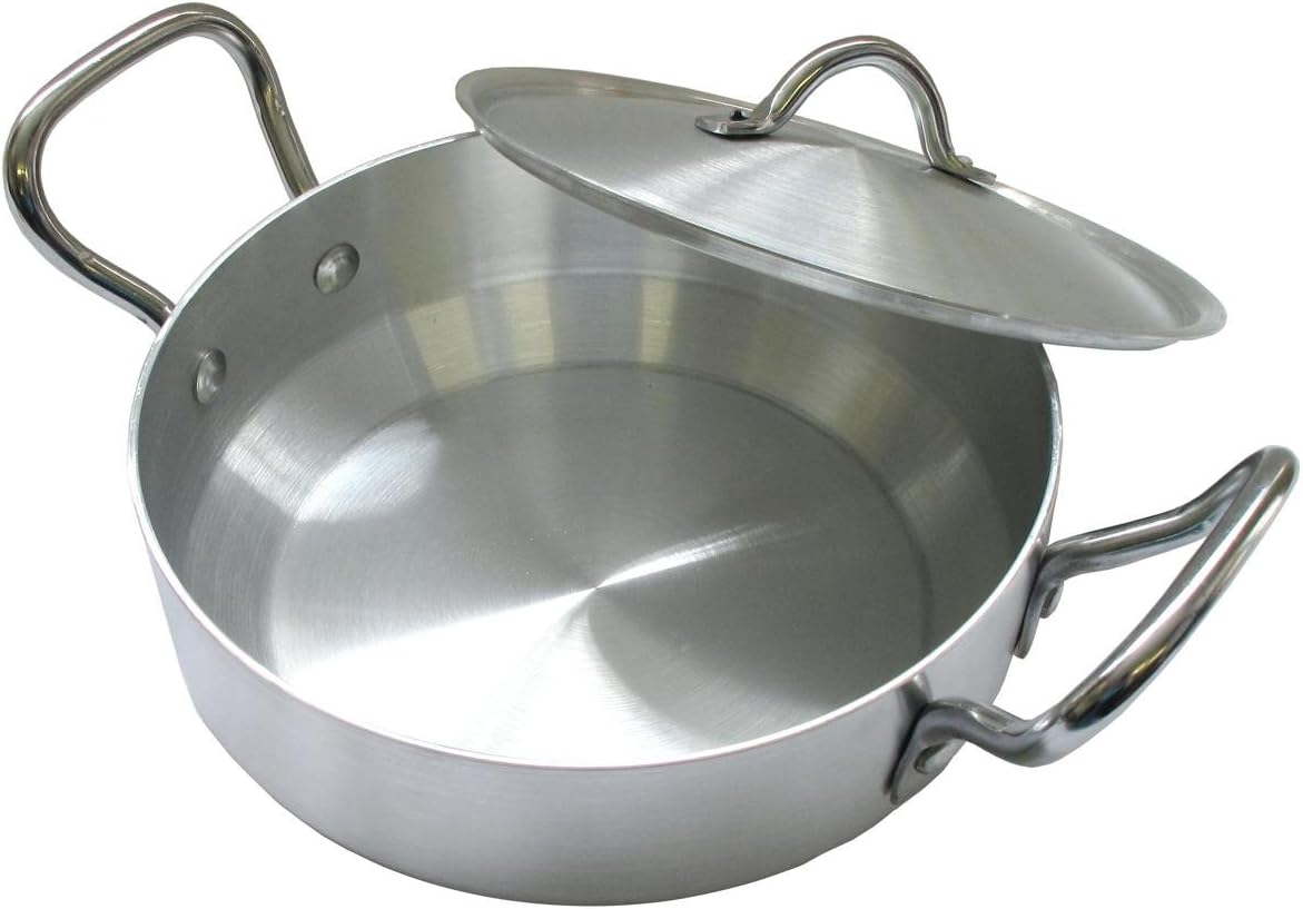 Sonex 27cm Flat Wok/Karahi Aluminum Cooking Pot Amazon.co.uk Kitchen