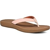 Sanuk Womens Cosmic Shores | Water Resistant Flip Flops for Women | EVA Footbed With Arch Support | Women's Beach Sandals