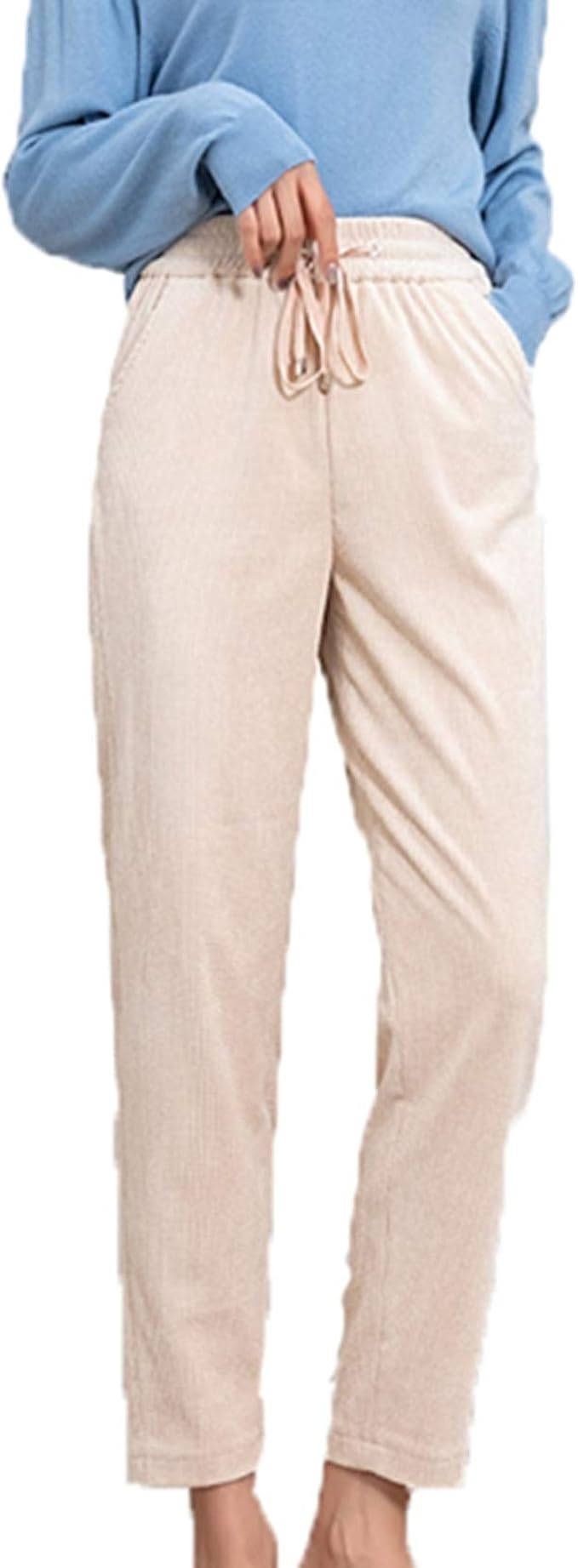 Pantalones Elasticos Mujer Zara Pantalones De Pana Para Mujer