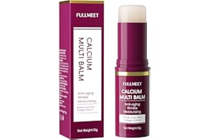 FullMeet Calcium Volume Multi Balm, Collagen All-in-One Moisturing Stick, Upgraded Wrinkle Core Sticks, Anti-aging Skin Care Stick for Eyes, Neck, Face, 10g