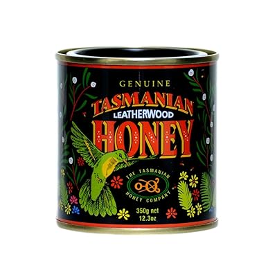 Tasmanian Leatherwood Honey from Pristine Australian Rainforests &ndash; 12.3 Oz