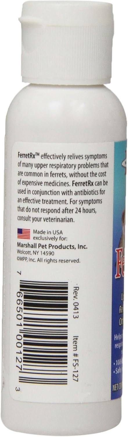 Marshall 2-Ounce Ferret Rx Upper Respiratory Treatment: Pet Supplies