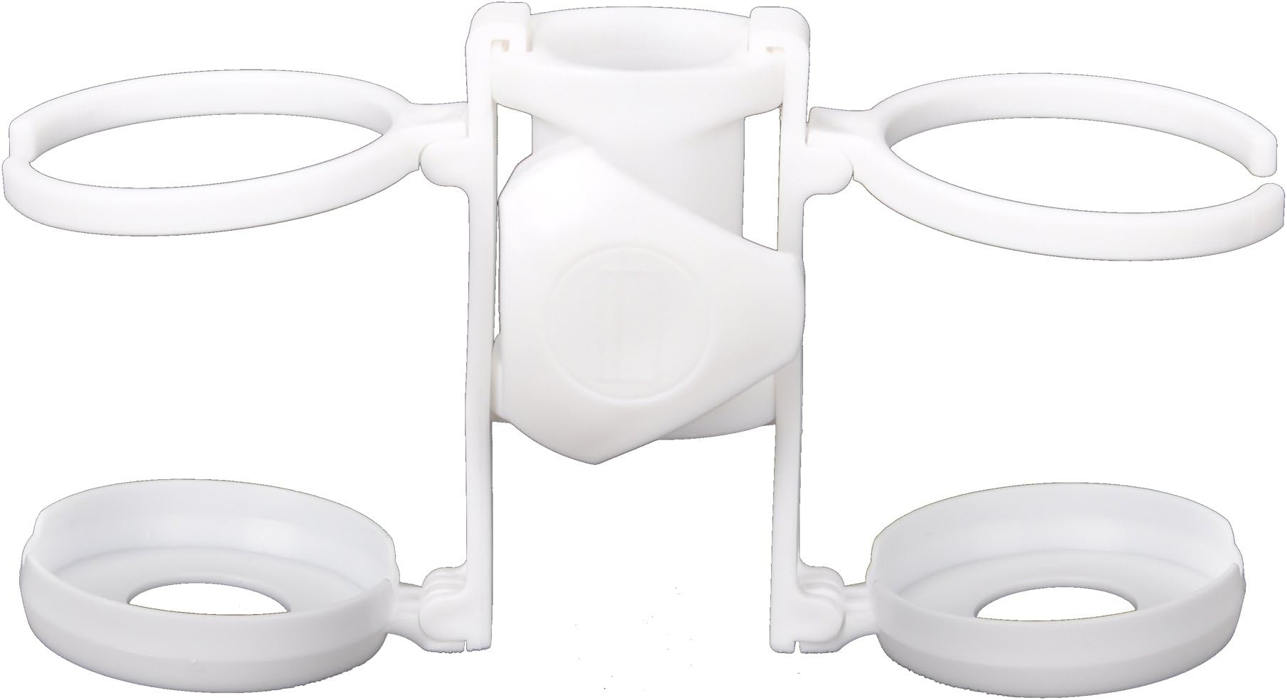 PayandPack MYARD Patio Umbrella Hole/Pole Cone Wedge (1 1/4" (Drink Holder), White)
