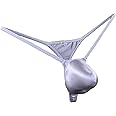 WOSESE Mens G-strings Bulge Pouch Thongs Underwear Satin WSS62