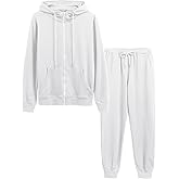 COOFANDY Mens Full Zip Hoodie Jacket Mens Sweatsuit Sets 2 Piece Outfits Joggers for Men