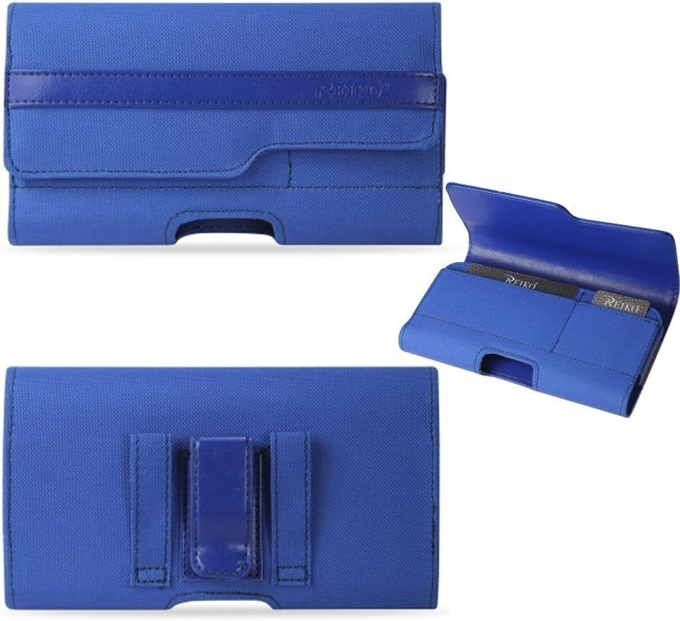 Blue Magnetic Secret Pocket Credit Card Phone Case fits BLU Dash X Plus Even with a Cover on it.