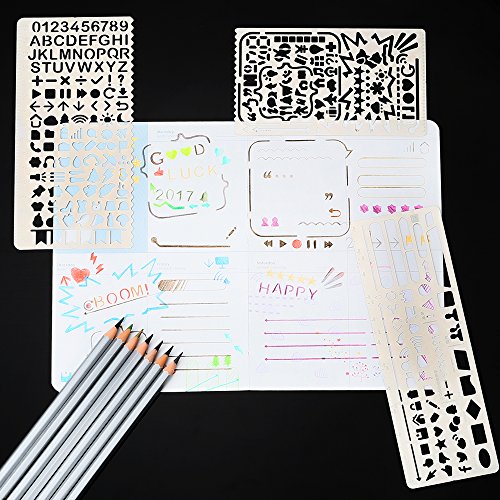 Best Bullet Journal Stencils Complete Reviews with Comparison