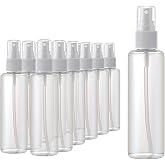 8 oz Mist Spray Bottle, 12 Count, Travel, Multi-use, Refillable, Durable