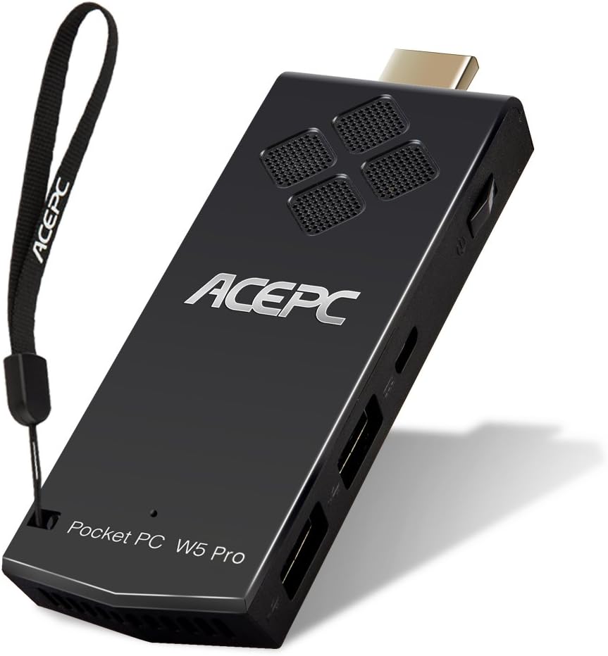 T5 Windows 10 Mini PC Stick Intel Atom x5-Z8350 Processor(Up to 1.92 GHz), 2GB RAM+32GB