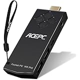 ACEPC W5 Pro Mini PC Intel Cherry Trail Computer Stick Windows 10 Pro (64-bit)[Intel Atom x5-Z8350/2GB RAM/32GB eMMC/WiFi/USB3.0/Bluetooth/4K]