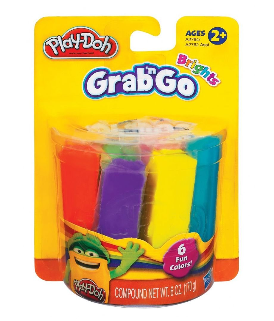 Play-Doh Grab 'n Go 6 Colour Bars