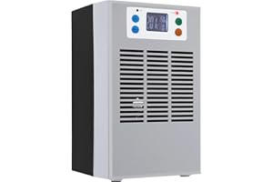 Jiabailie Aquarium Chiller,30L/7.93GAL Water Chiller for Fish Tank w/Water Pump,100W Hydroponics Water Cooler Fish Tank Chiller Constant Temperature Cooling System for Fish Tank,Jellyfish,Coral