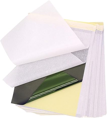 Amazon Co Jp Y A Lotus プレミアムタトゥー転写ステンシルペーパー 25シート Diy タトゥー転写用タトゥー トレーシングペーパー 4層 サイズ サーマルステンシルペーパー 文房具 オフィス用品