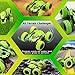 Seckton Remote Control Stunt Cars for Kids, Toys for Ages 6-12 Year Old Boys Girls, 4WD 2.4GHz Off Road Truck, Double Sided 360° Rotating RC Car Christmas Birthday Gifts(All Batteries Included)