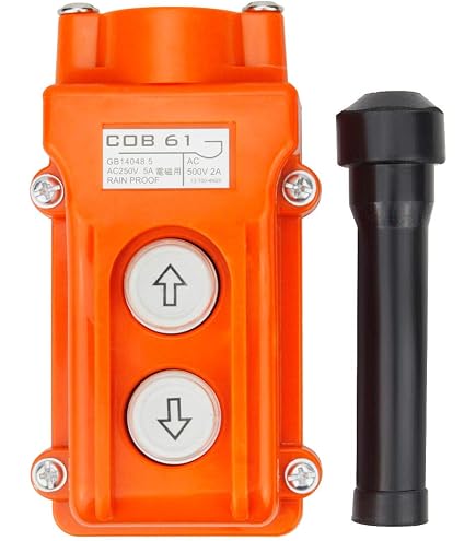 COB-64H Pendant Control Station For Hoist/Crane – Push Button With E-Stop (New)