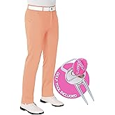 Royal & Awesome Pastel Golf Pants, Stretch Relaxed Fit Bottoms, Crazy Golf Pants for Men's, Funny and Bright Golfing Apparel