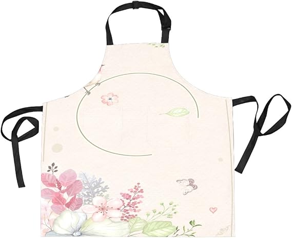 Amazon Co Jp エプロン 女性用 北欧 大きいサイズ 花 鳥 おしゃれエプロン 男性 撥水メンズ 耐油性 防汚 割烹着 保育士 可調節首掛け かわいいプリント 服 ファッション小物