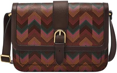 Sac bandoulière Zoey pour femme, marron, marron