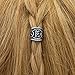 Viking Rune Beard Bead Set (24) - Norse Rings for Hair, Dreads & Beards