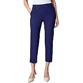 Kasper Women's Pull on Slash Pocket Straight Crop