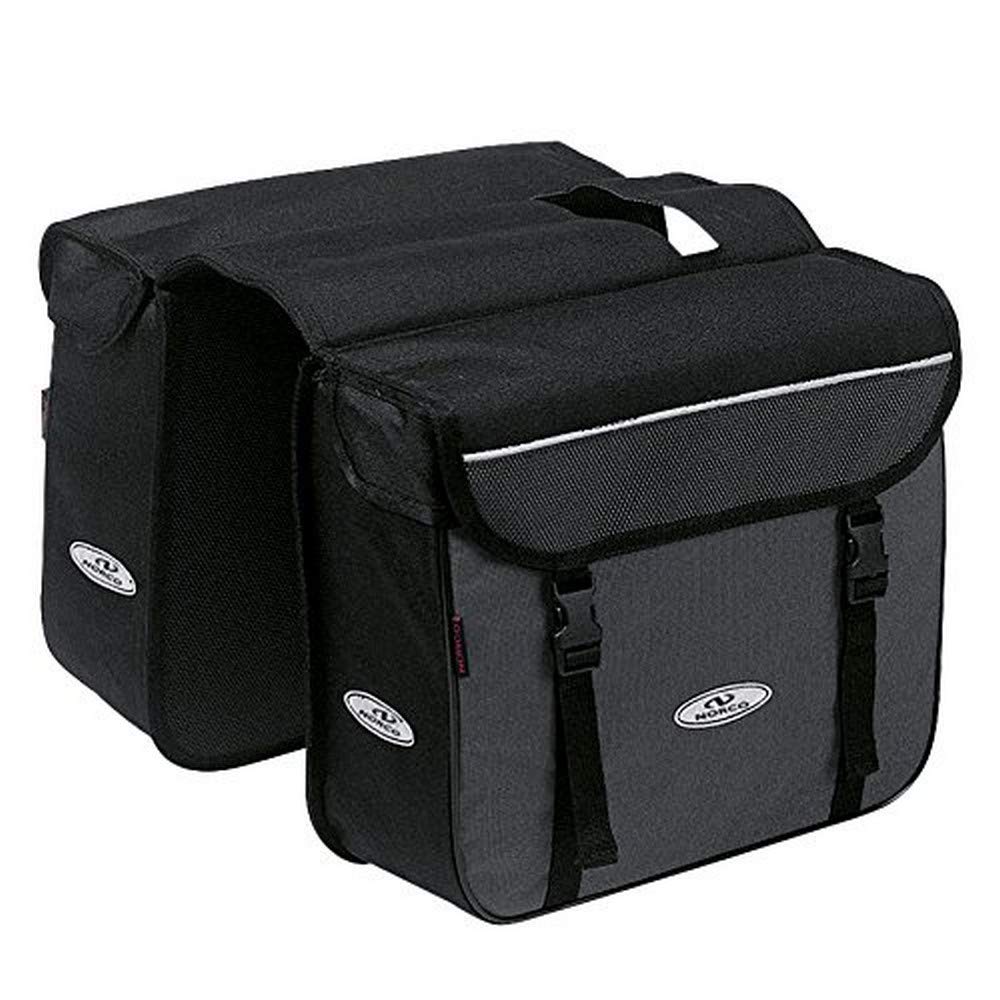 Norco Ottawa bike bag Zweifachtas Chez, Black, 34 x 27 x 13 cm, 8 Liter, 0202S