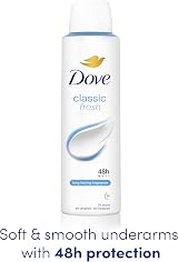 Dove Classic Fresh Women Antiperspirant Deodorant 48hr ¼ Cream 150ml 6 Pack view 6