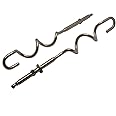 Cuisinart CHM-DH 2 Replacement Stainless Steel Dough Hooks Fits Models CHM-3, CHM-5, CHM-7, HM-50 HM-70 HM-90, HTM-3, HTM-5, HTM-7, & HTM-9 Only OEM