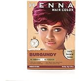 Burgundy Hair Dye for Women &amp; Men &ndash; 100% Grey Coverage, Ammonia Free Hair Color for Women, No Peroxide, Healthy &amp; Organic Semi Permanent Color