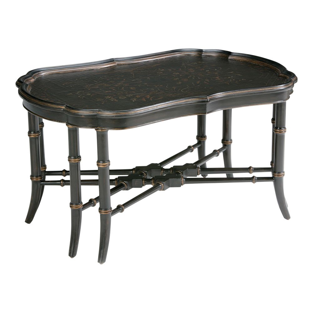 Amazon Com Ethan Allen Mirabelle Chinoiserie Coffee Table