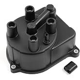 uxcell 30102-P54-006 Automobile Distributor Cap for Honda Civic 1995-2002 | Ignition system, for Honda Accord 1998-2002, for Honda CR-V 1997-2001, for Honda Del Sol 1995-1997, DC12V