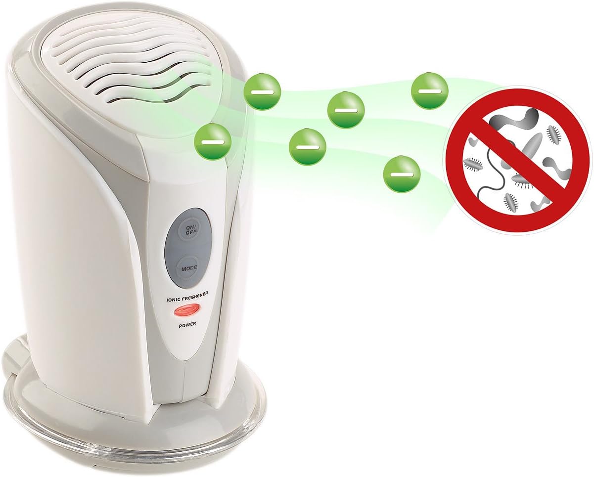 Ionisateur Purificateur D'air Soléa - Élimine Odeurs, Poussière, Poils D'animaux - Silencieux, Sans Filtre - Pour Maison Avec Chats, Toutes Pièces