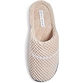 Laura Ashley Ladies Spa Rugged Slippers With Memory Foam Insole