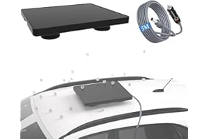 Starlink Mini Mount, with Protective Cover & 5m Car Charger, Starlink Mini Car Mount Full Enclosure Magnetic Vehicle Mount, H