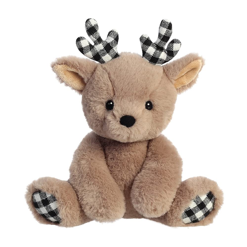 Aurora, 74118, Merry Reindeer, 9.5In, Soft Toy, Taupe