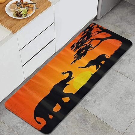 PANILUR Alfombras para Cocina Baño de Cocina Absorbente Alfombrilla
