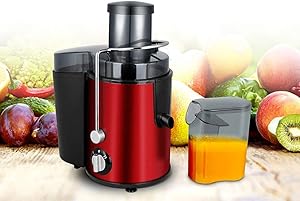 Dual speed whole fruit and vegetable juicer Centrifugal juicer and extra wide feeding chute Centrifugal juice Juicer extraction Anti-drip function 400 W