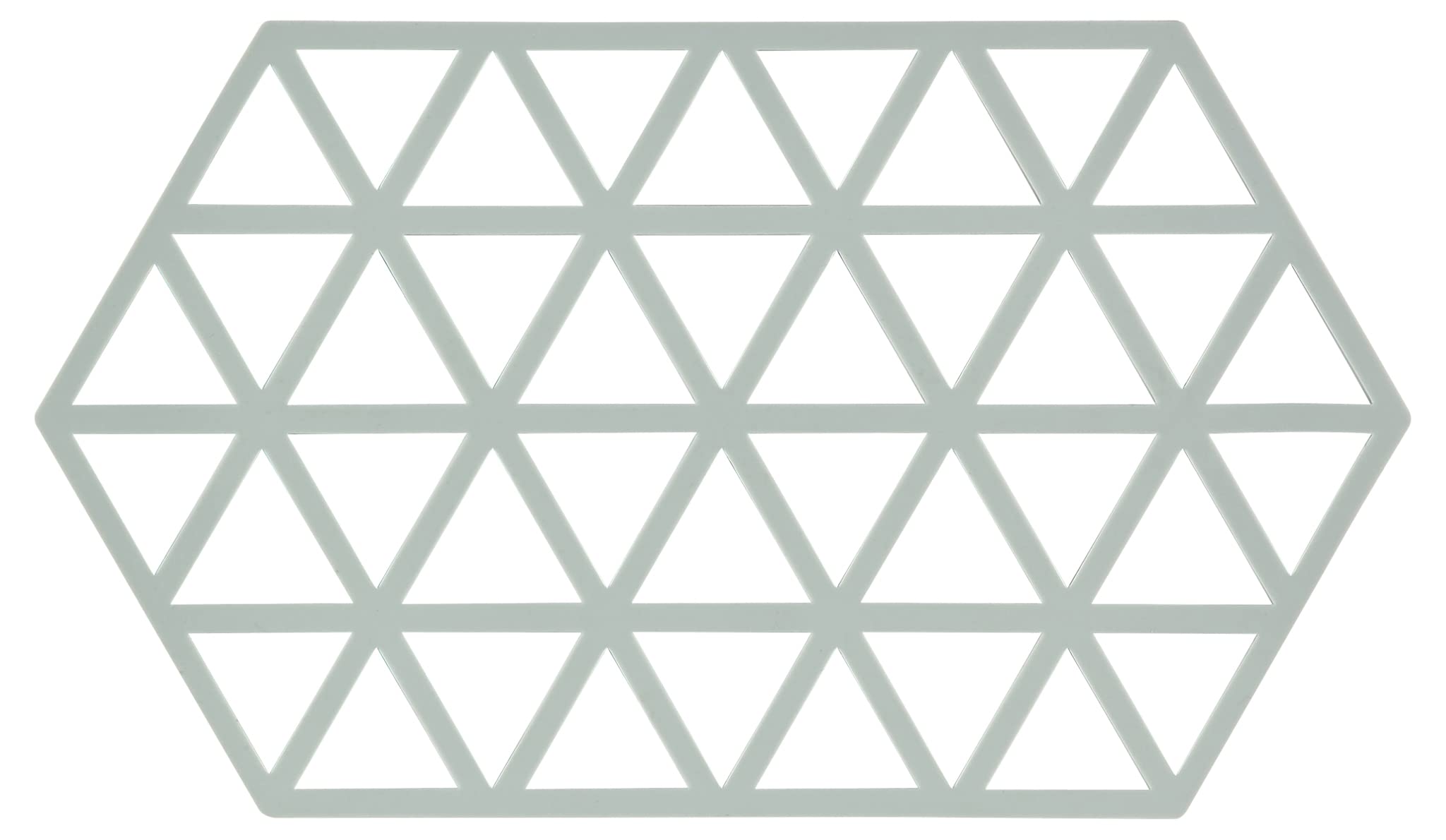 Zone Denmark, Triangles Nordic Sky Silicone Pot Mat for Ramekin/Oven Dishes, 24 x 14 cm — image 1