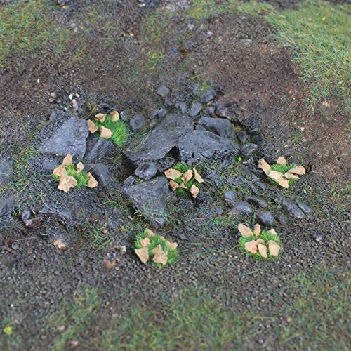 War World Scenics 2mm Sommer Alpen Selbstklebende Statische Grasbüschel x 100 - Modellbau Modellbahn Landschaftsbau… – Bild 5