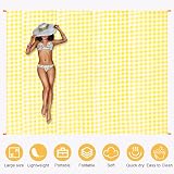 Ainiv Beach Blanket 140x200cm Sandproof Waterproof Large Picnic Mat with Nails view 2
