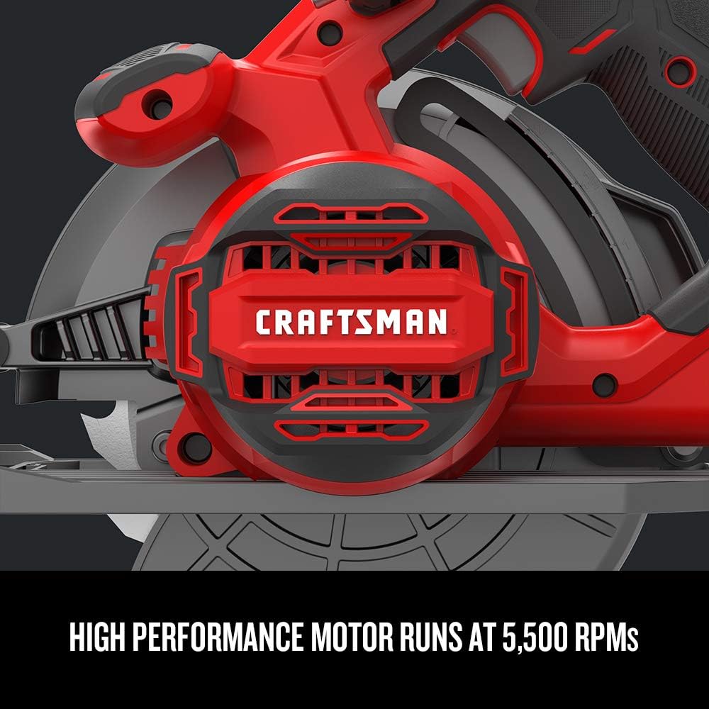 CRAFTSMAN 7-1/4-Inch Circular Saw, 15-Amp (CMES510) - - 