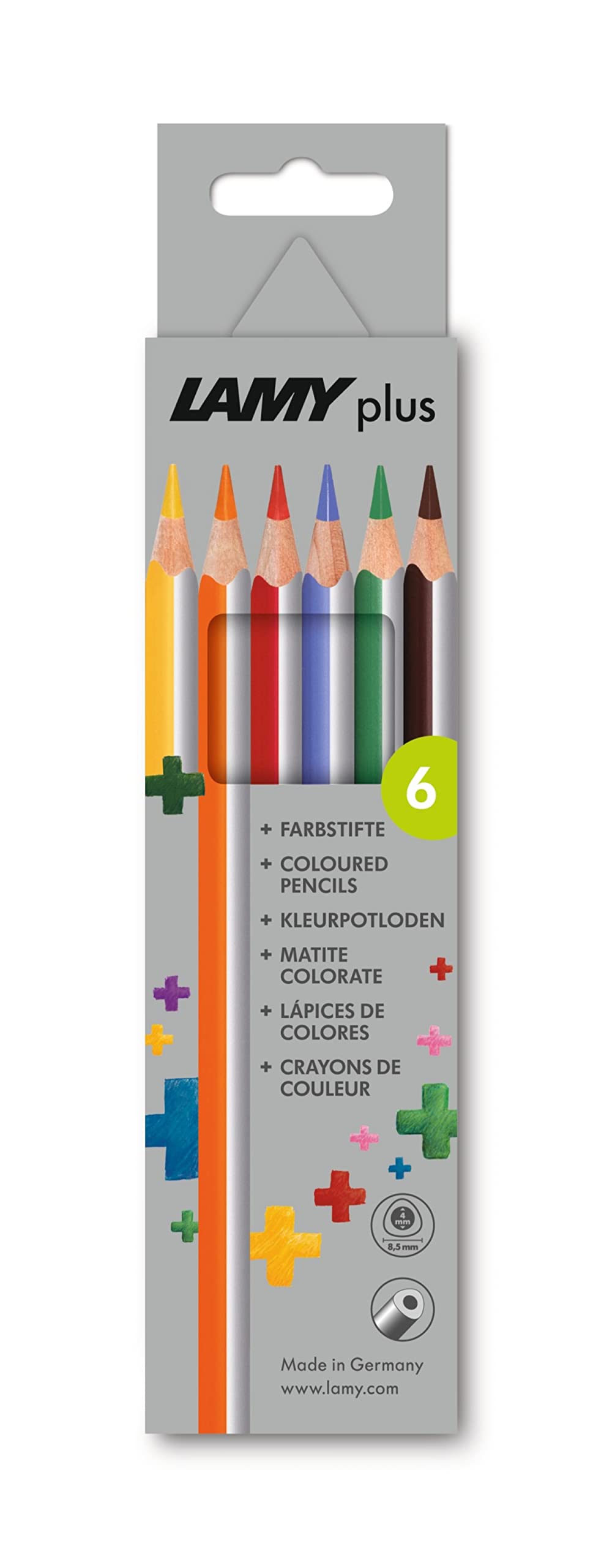 Lamy FH22006 Coloured Pencils Set of 6–Model 530