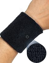kuou 8 Pcs Sweet Wristbands Thick Cotton Protective Elastic Sports Wrist Sweat view 5