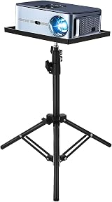 Ciieeo Adjustable Projector Tripod Stand 44.8in for Tablets & Projectors view 9