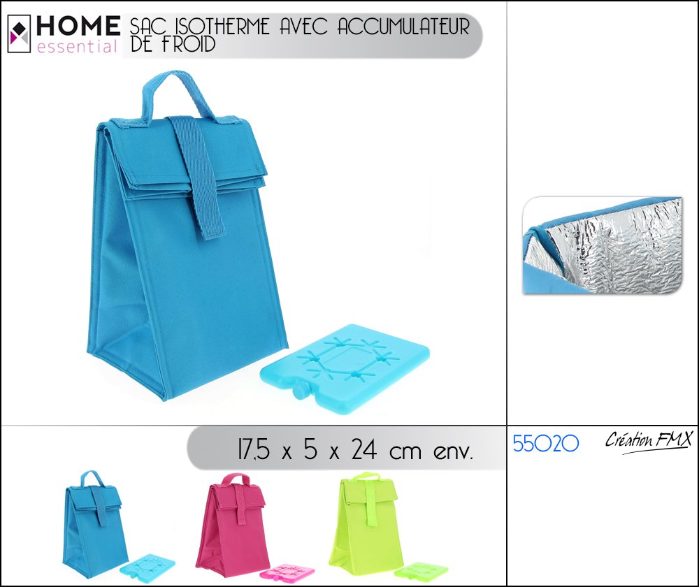 ARMITA Bolsa isotérmica Nevera portátil – Acumulador de frío ...