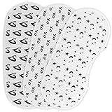 Fawn Hill Co Muslin Cotton Baby Burp Cloth Pads - 3 Pack