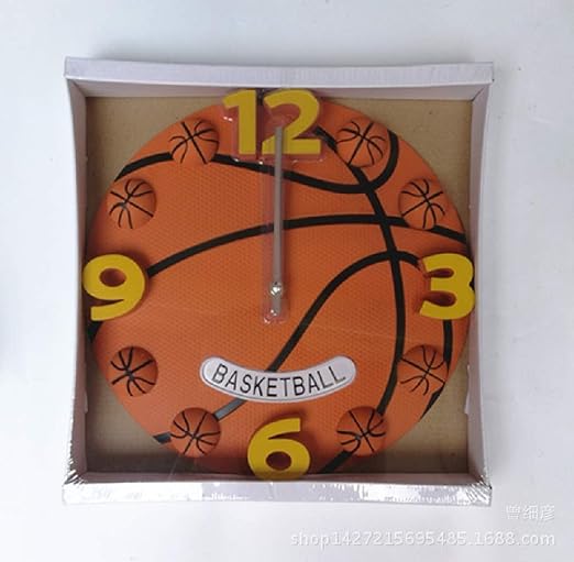 GMUSHEN12 Pulgadas Gran balón de fútbol de fútbol Reloj de Pared ...