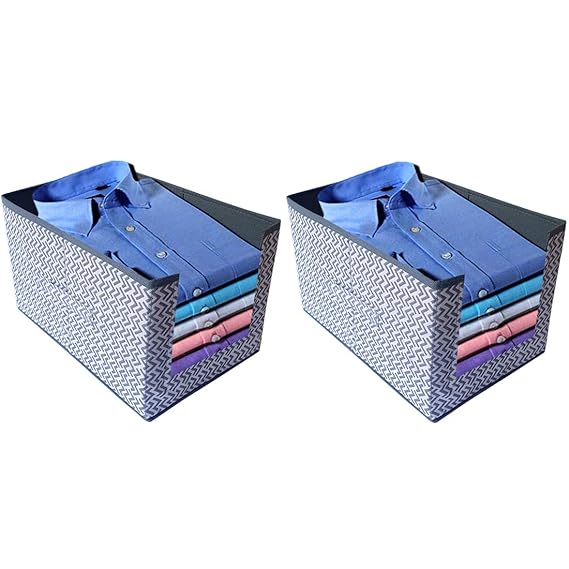 ARVANA T Shirt Organizer, Storage Boxes for wardrobe Organisers, Shirts